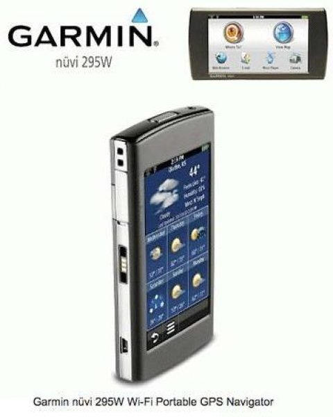 Garmin nuvi 295W Wi-Fi GPS c/funda