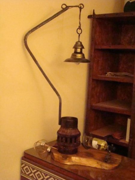 LAMPARA ESTILO CAMPO