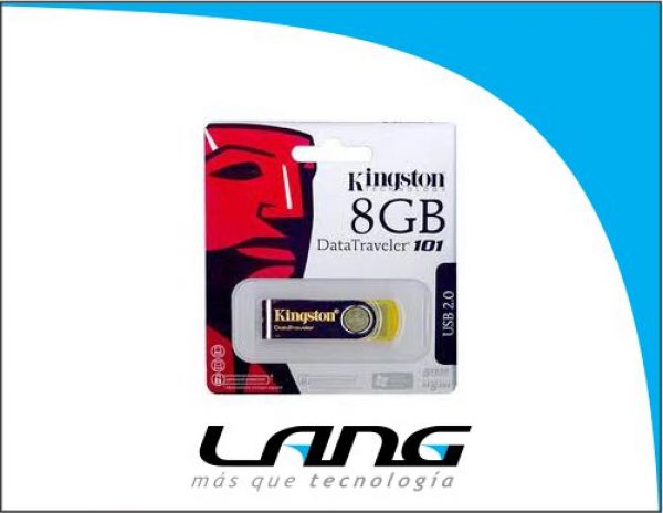 PENDRIVE KINGSTON 8GB TRAVELER 101
