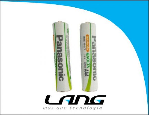 PILAS RECARGABLES AAA-NI METAL 1100mAh 