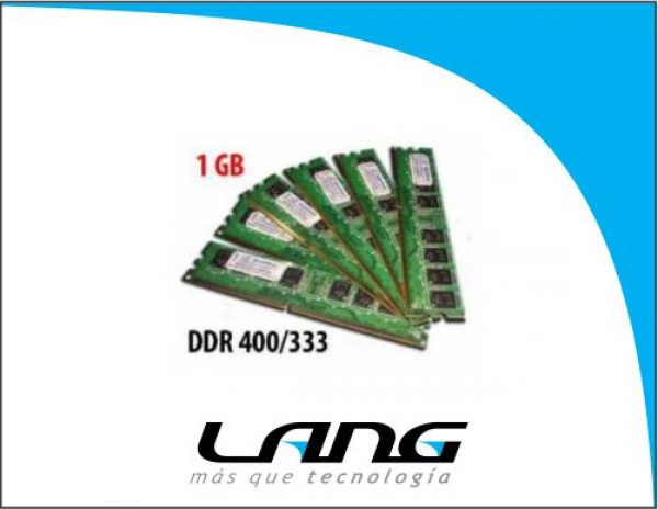 MEMORIA DDR 1GB 400/333 TITAN PC VIEJAS
