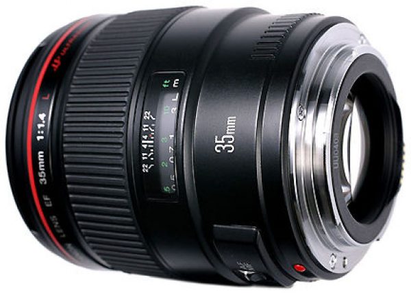 Lente Canon EF 35 mm f1,4L USM