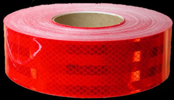 CINTA REFLECTIVA 3 M ROJO