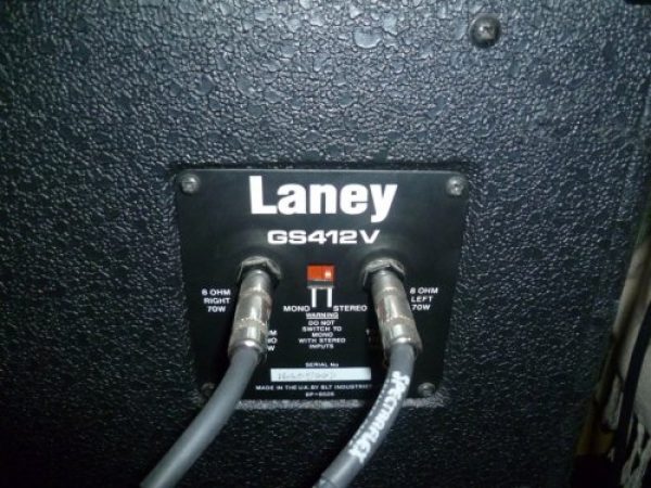 Laney AOR100 con caja Laney GS412v