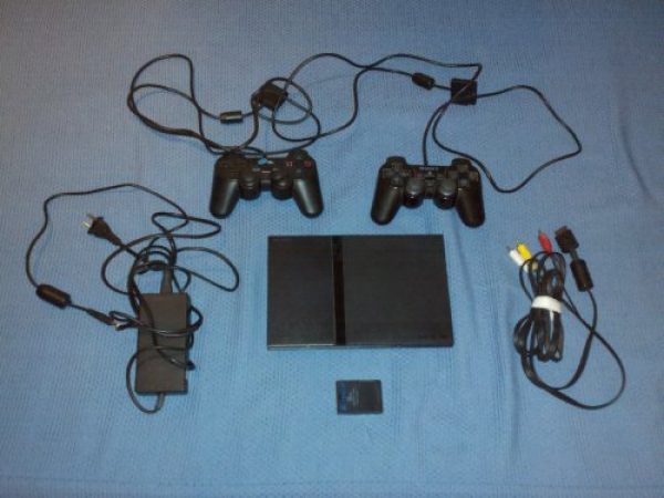 Play Station 2 + guitarra + 40 juegos