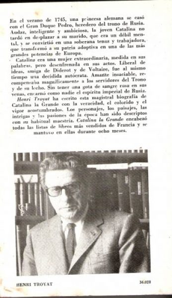 CATALINA LA GRANDE. HENRI TROYAT. EMECE 1977