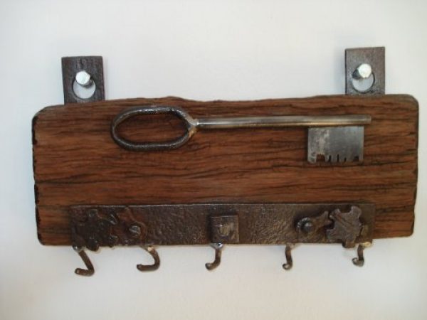 Colgante para llaves estilo campo