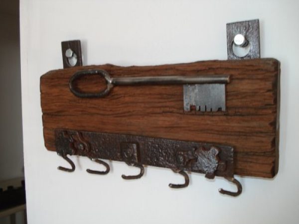 Colgante para llaves estilo campo