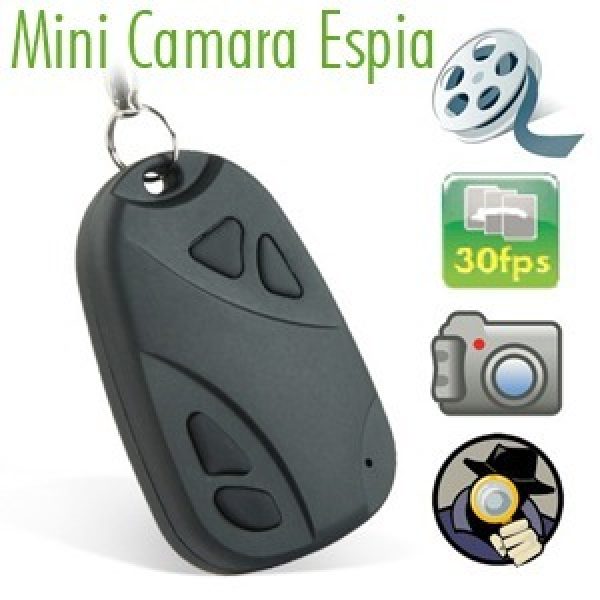 Llavero Camara Espia Oculta (con Audio)