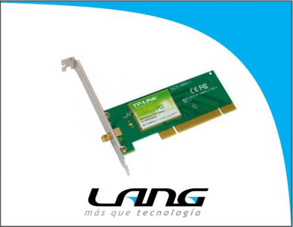 PLACA DE RED WIFI PCI TP LINK 54MBPS