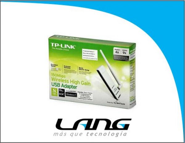 PLACA DE RED WIFI USB TP LINK 150MBPS 