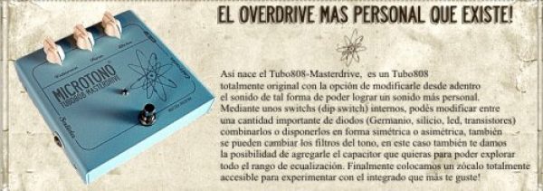 Microtono Tubo808 Masterdrive