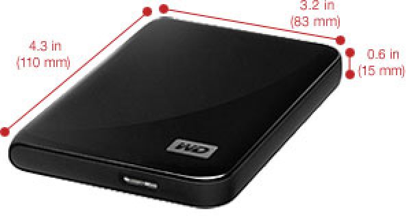 HD Ext 500GB Western Digital 2.5"