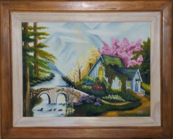 Cuadro al Oleo - Paisaje