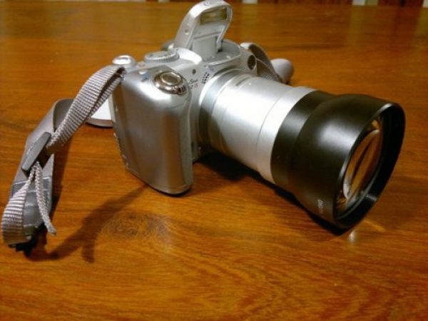 Camara Canon PowerShot S2 IS con lentes 