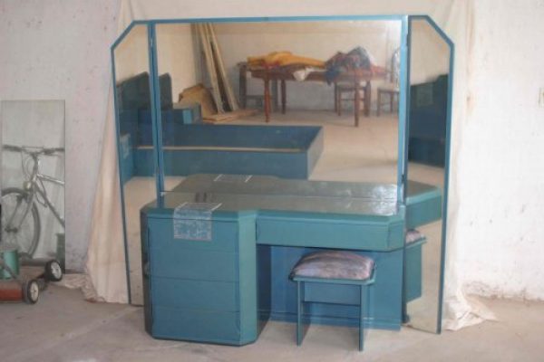 Juego de dormitorio 2 plazas laqueado