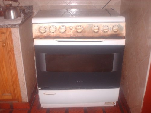 Cocina continental 6 hornallas