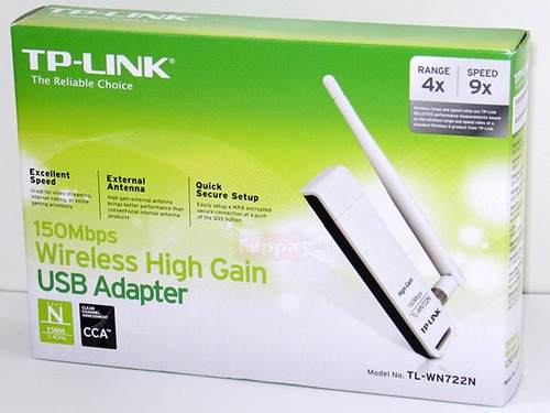 RECEPTOR DE WIFI USB TP-LINK TL-WN722N