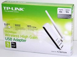 RECEPTOR WIFI USB TPLINK TL-WN722N