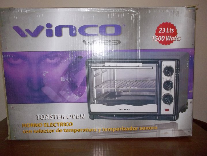 Horno eléctrico Winco 23 lts NUEVO en Tandil - Región 20
