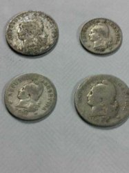 monedas antiguas de niquel