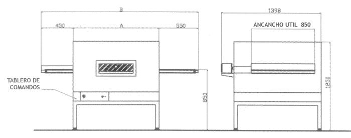Horno a cinta para empanadas en Tandil - Región 20