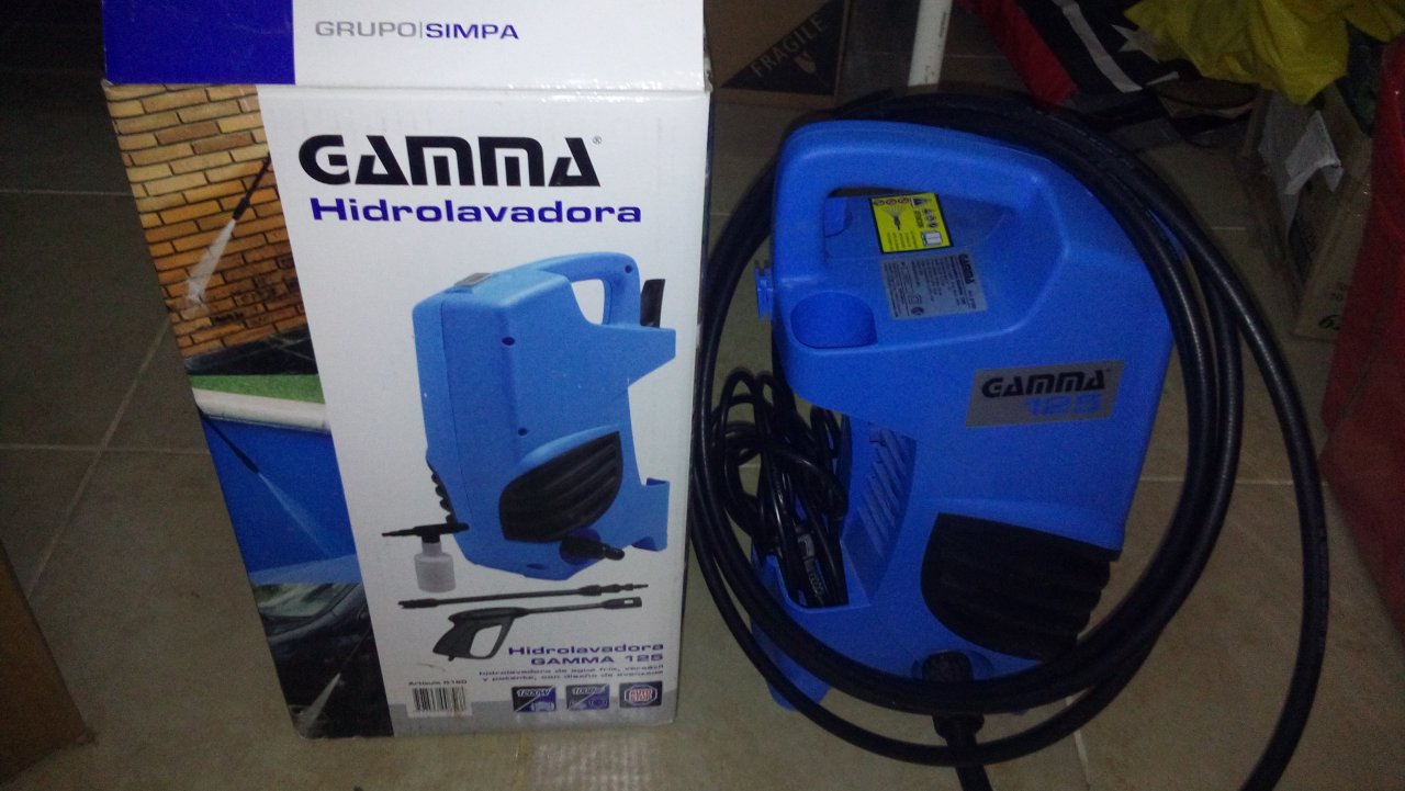 Hidrolavadora Gamma 125 1200w en Tandil - Región 20