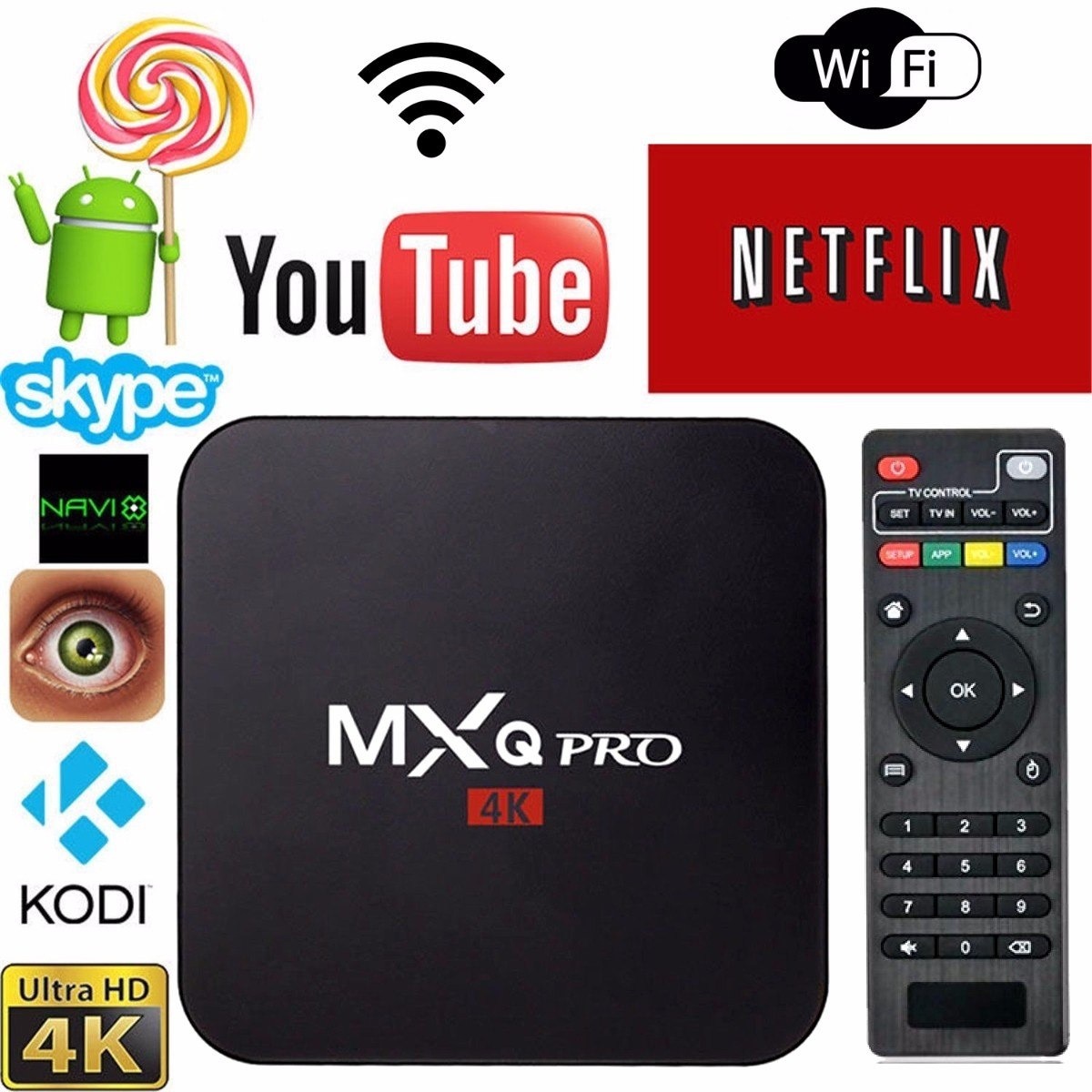 CONVERTIDOR SMART TV ANDROID 7.1 MXQ PRO en Tandil - Región 20