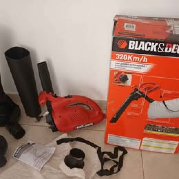 Soplador Aspiradora Hojas Black Decker 