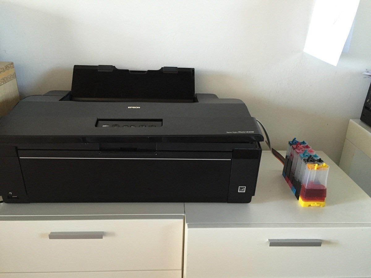 Impecable Epson 1430W WiFi_A3+_Sis. cont en Tandil - Región 20