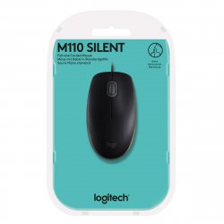 Mouse USB M110 Silent Negro Logitech
