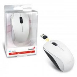 Mouse Inalambrico Nx-7000 White Genius