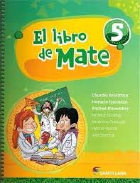 El Libro de Mate 5 Santillana - B/N