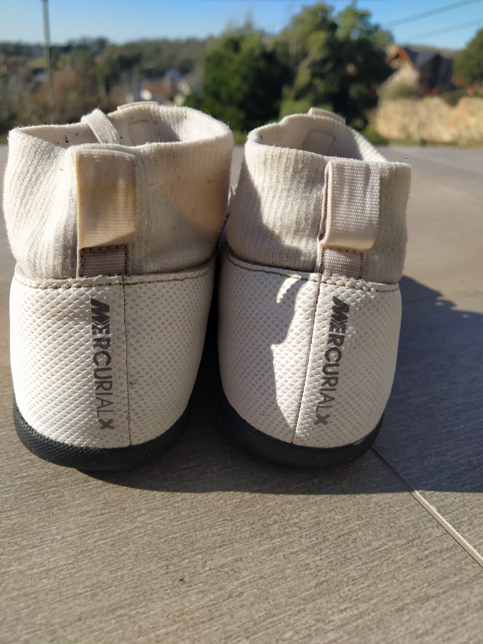 botines nike mercurial blancos en Tandil - Región 20