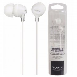 Auriculares Mdr-Ex15Lp Blanco Sony