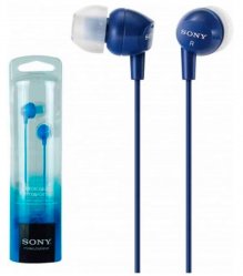 Auriculares Mdr-Ex15Lp Azul Sony
