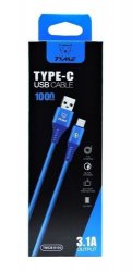 CABLE USB TYPE C carga rapida 3.1a.