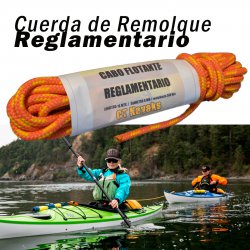 Cabo de remolque reglamentario kayak