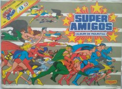 Album figuritas Cromy Super Amigos 1987