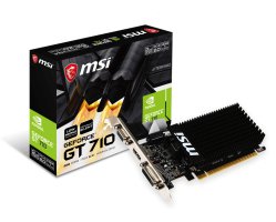 Placa de video MSI GeForce GT710 2GB