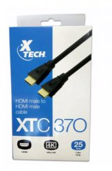 Cable digital HDMI a HDMI XTech 7,6mts