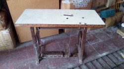 Mesa de coser industrial sin motor