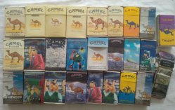 Lote marquillas cigarrillos Camel