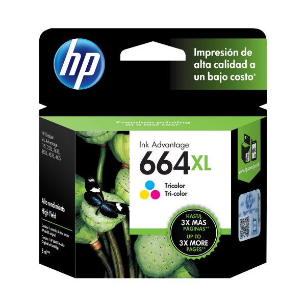 Cartucho HP 664XL Color Original - Tandil
