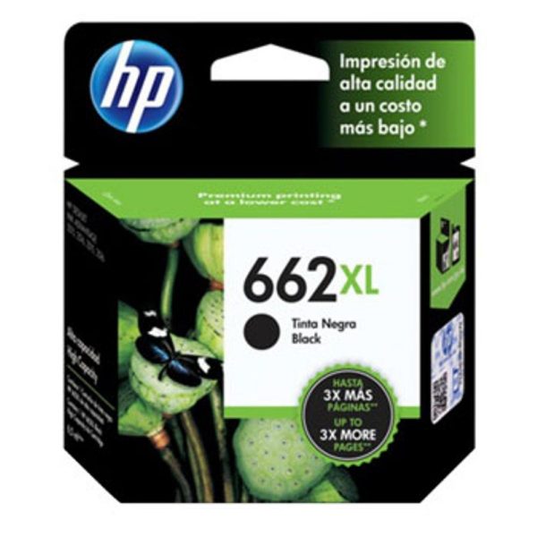 Cartucho HP 662XL Negro Original - Tandil