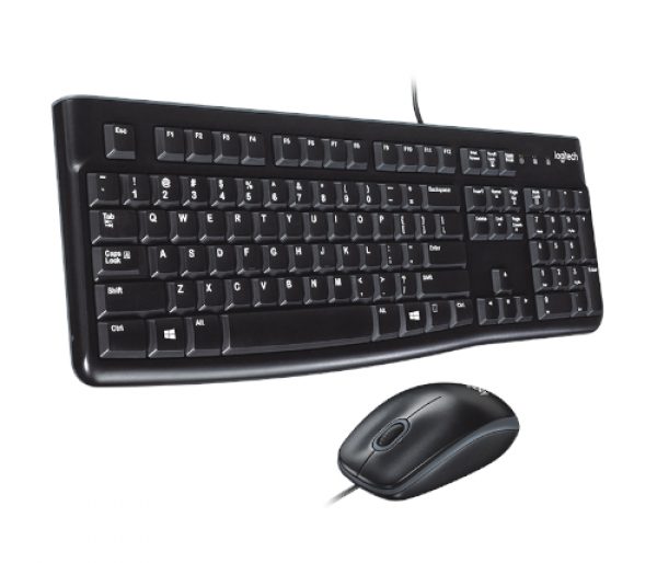 Teclado + Mouse LOGITECH MK 120 (cable) - Tandil