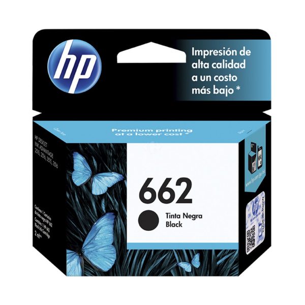 Cartucho HP 662 Negro Original - Tandil