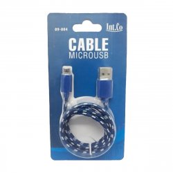 Cable MicroUSB a USB Mallado IntCo