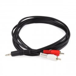 Cable Plug 3.5mm a 2 RCA de 1.5m Netmak