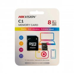 Memoria MicroSD 8GB C1 Clase 10 Hikvisio